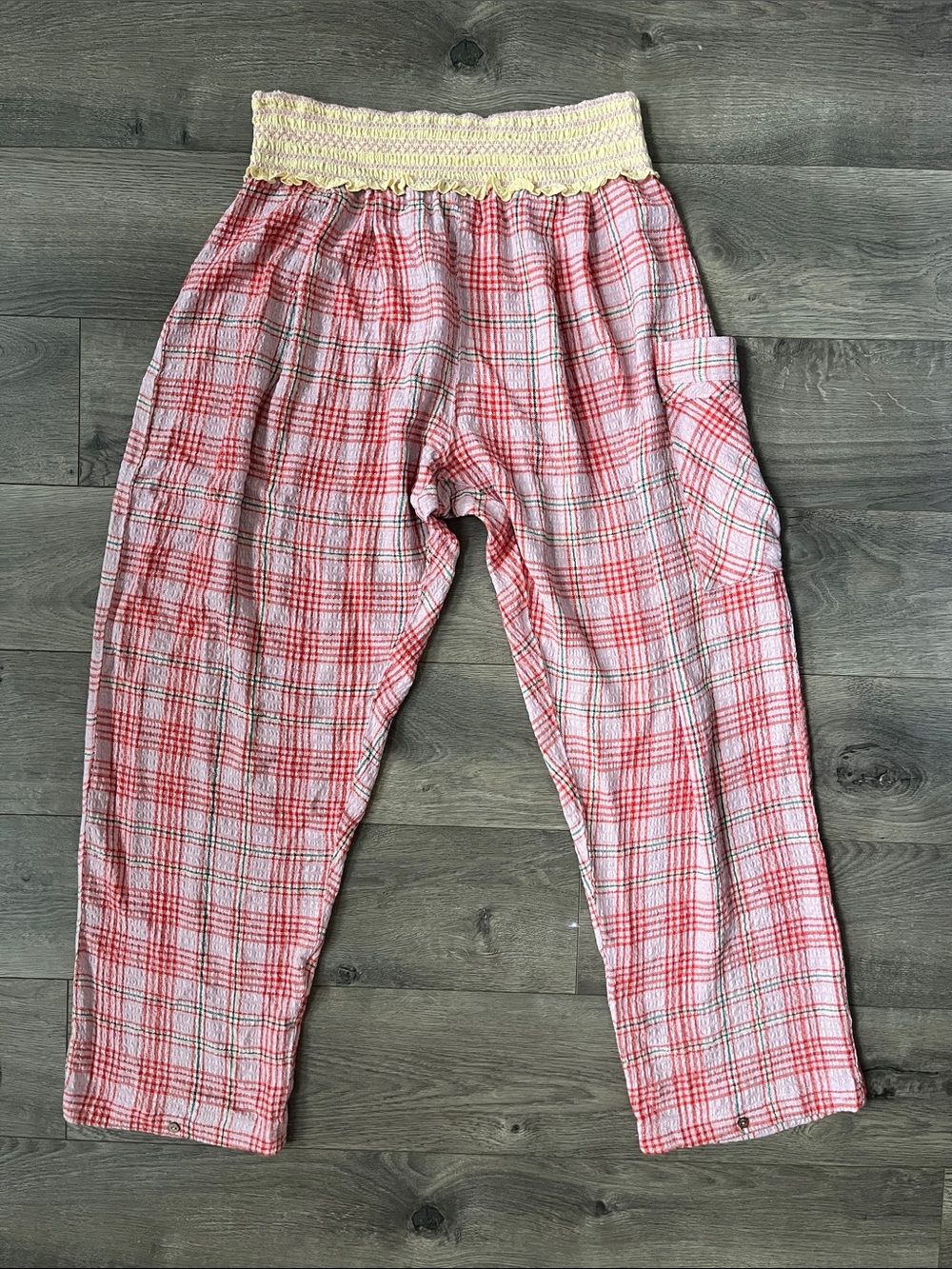 Free People Intimately Plaid About You Pants